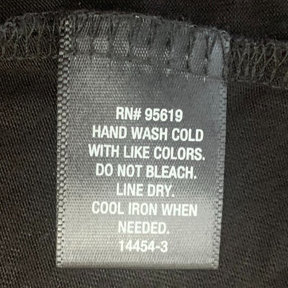 Liz Claiborne Black Embroidered Sheer Top - Picture 7 of 7